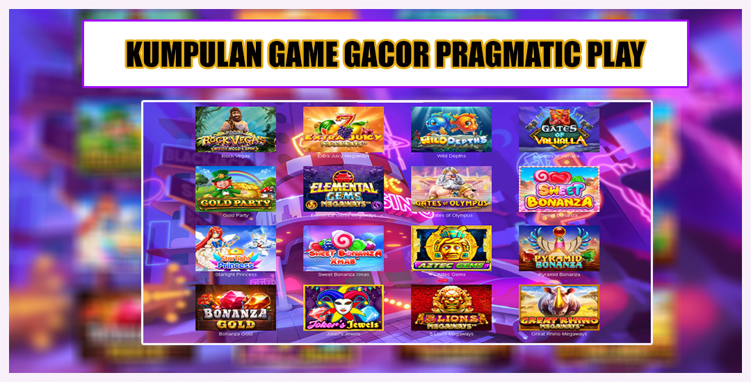 Pragmatic Play Inovasi & Kesenangan Dalam Dunia Slot Online